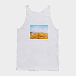 Haybale field Tank Top